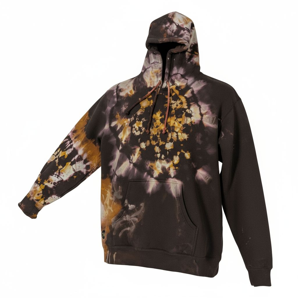 Tie-Decolorized Heavyweight Hoodie XL (One-of-0ne)