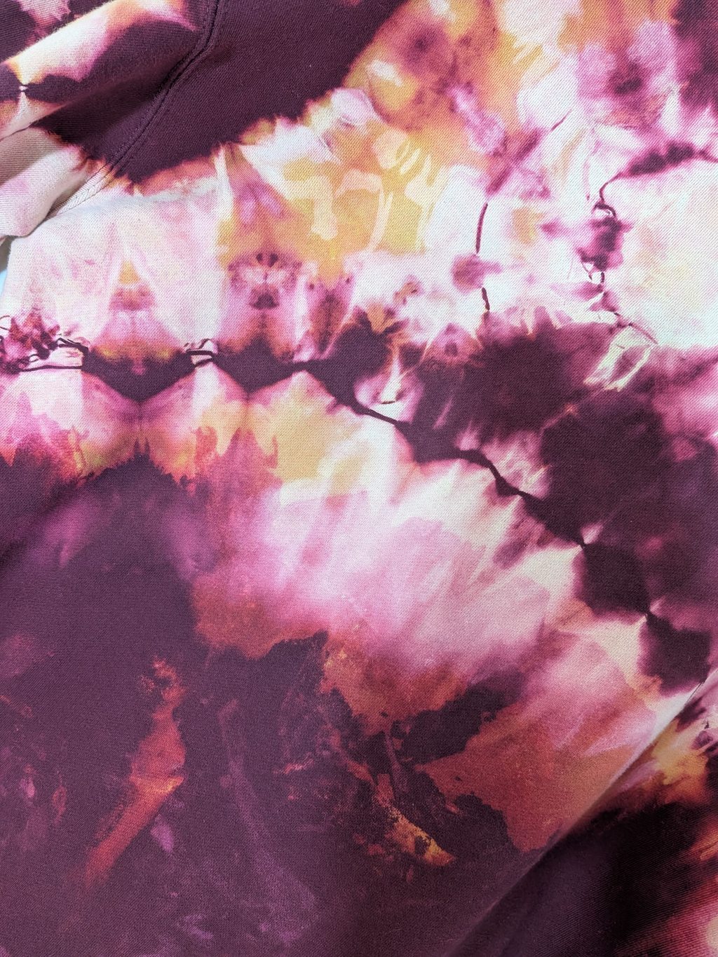 One-of-One Tie-Decolorized Hoodie-